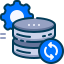 Data recovery service retrieving lost files from a damaged hard drive
